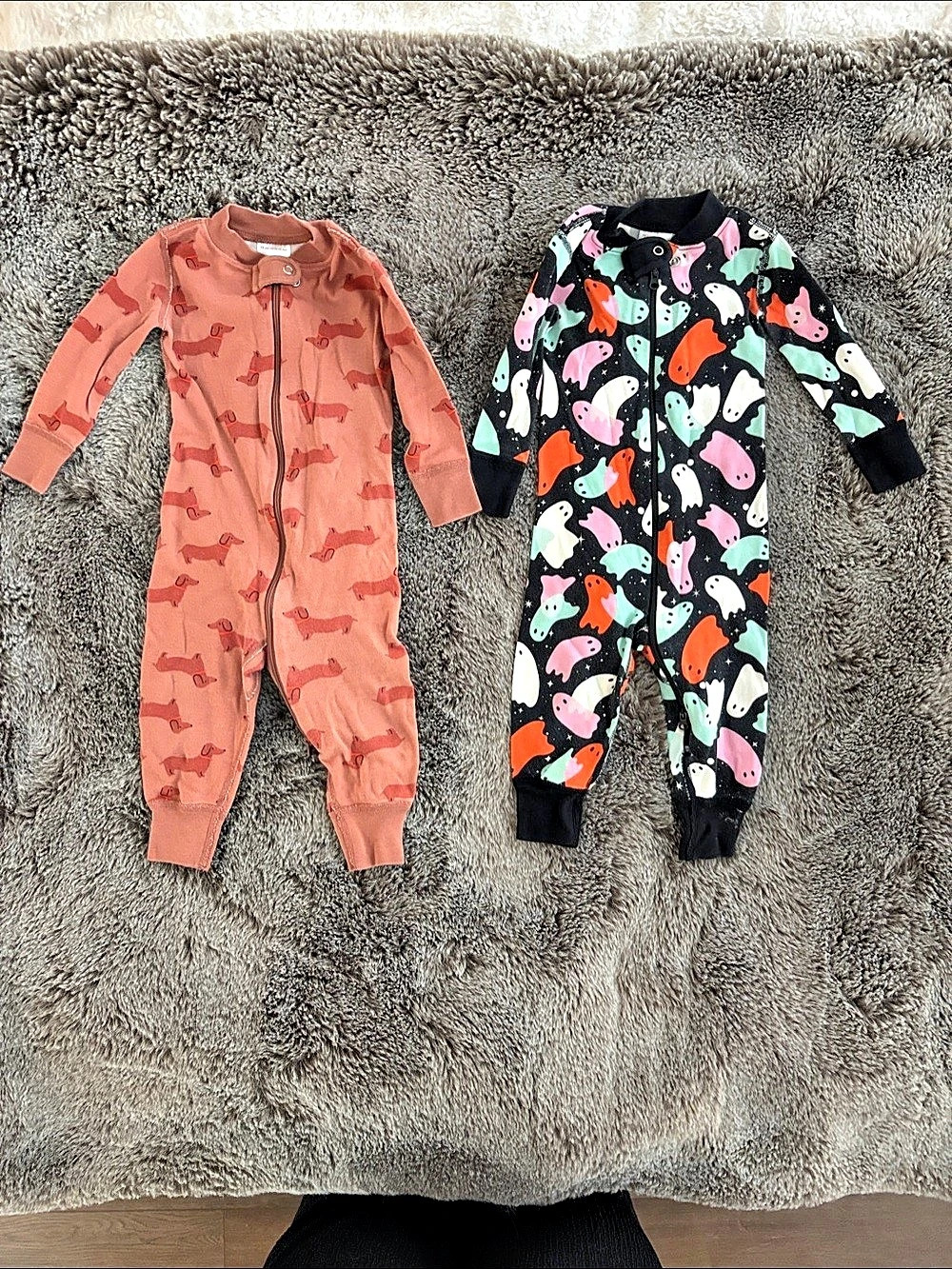 Hanna Andersson Zip Sleeper Organic Cotton Footies 12-18 mos